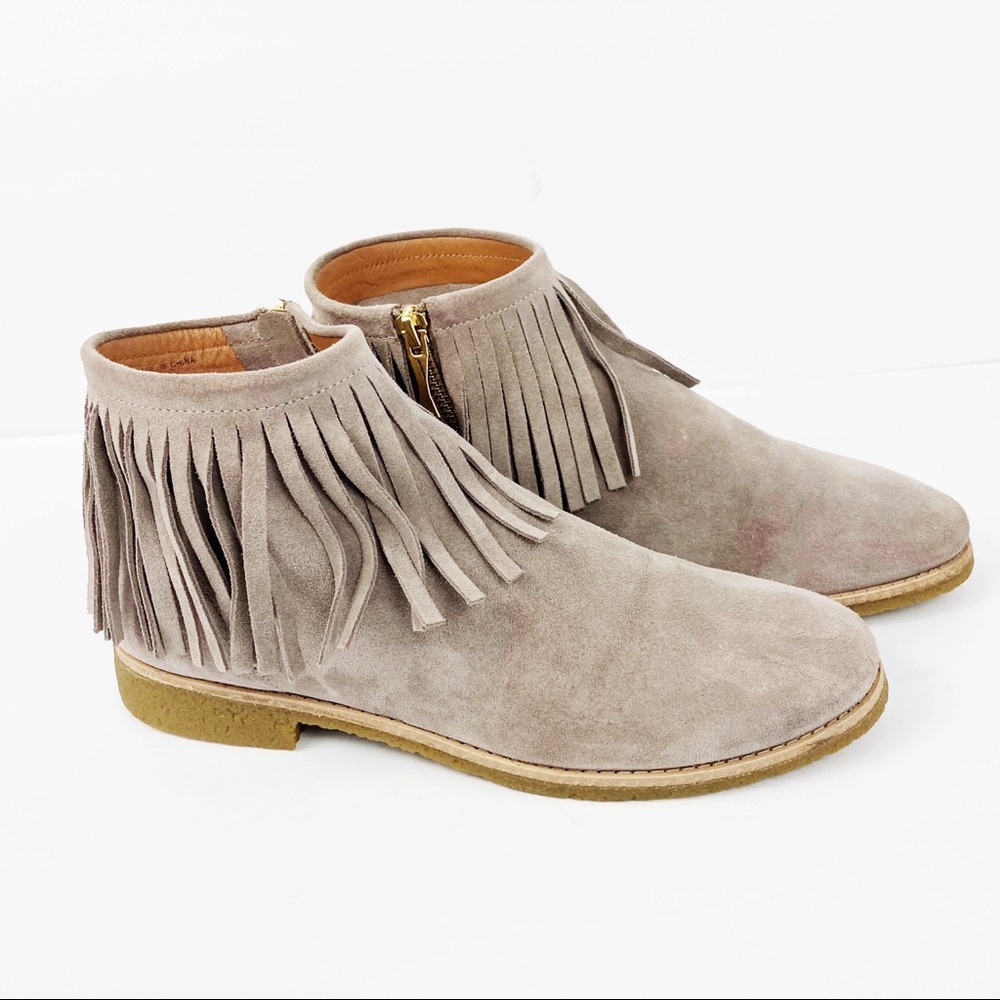 Kate Spade Beige Suede Ankle Boot 9.5 M